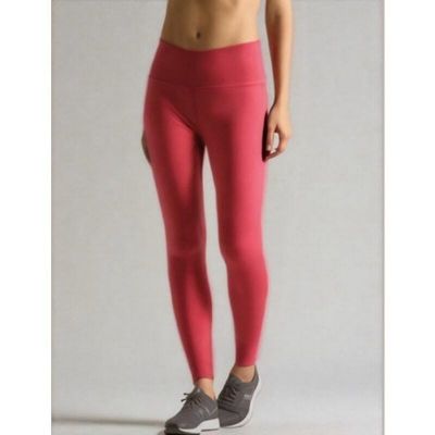 Fabletics Bright Red High Waisted Sculp Knit Statement Legging Women's Size XS